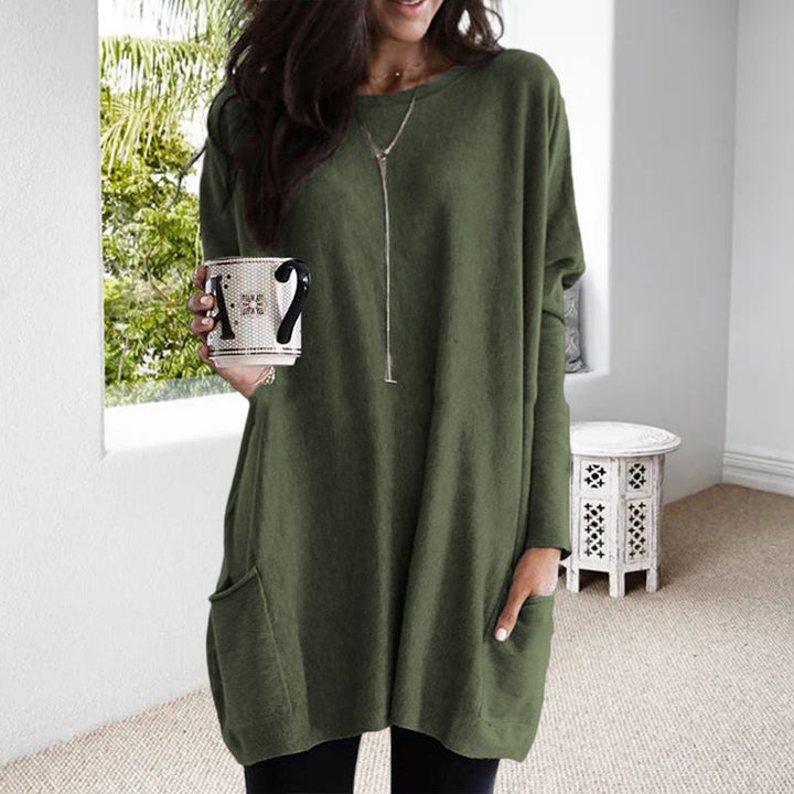 Pull chic femme col rond automne/hiver