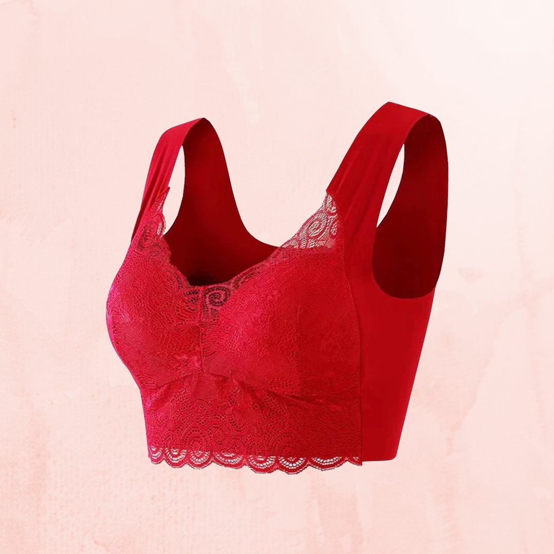 🔥Dernier jour : 2 soutiens-gorge achetés, le 3ème offert !😍 - Soutien-gorge sans coutures, sans armatures, push-up en dentelle