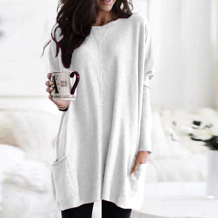 Pull chic femme col rond automne/hiver